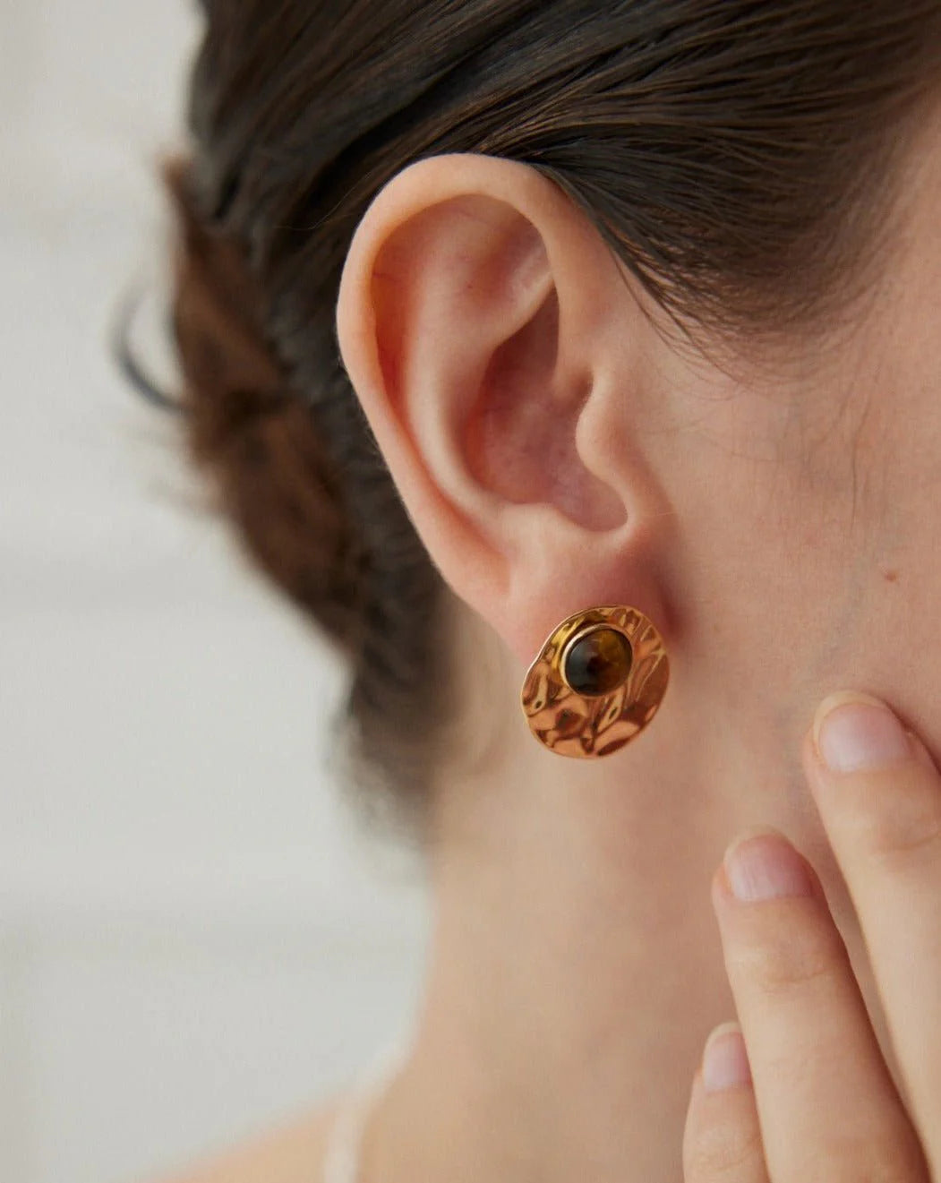 Tiger's Eye Earrings