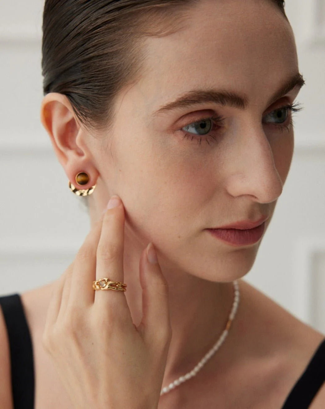 Tiger's Eye Earrings