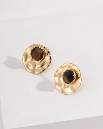 Tiger's Eye Earrings