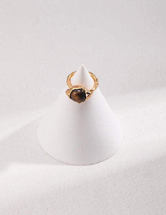 Tiger's Eye Ring